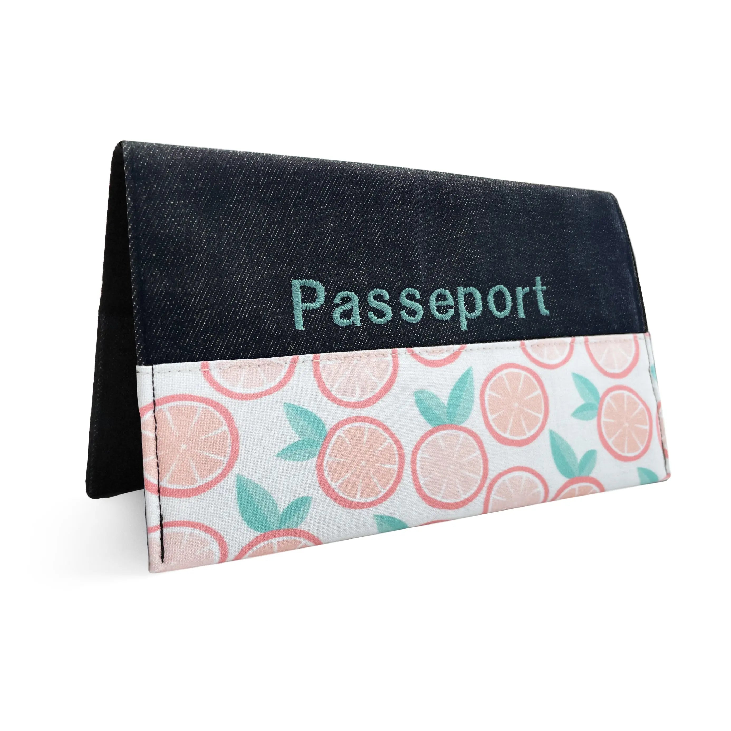 Protège passeport personnalisé Lolikö Agrume Lolikö