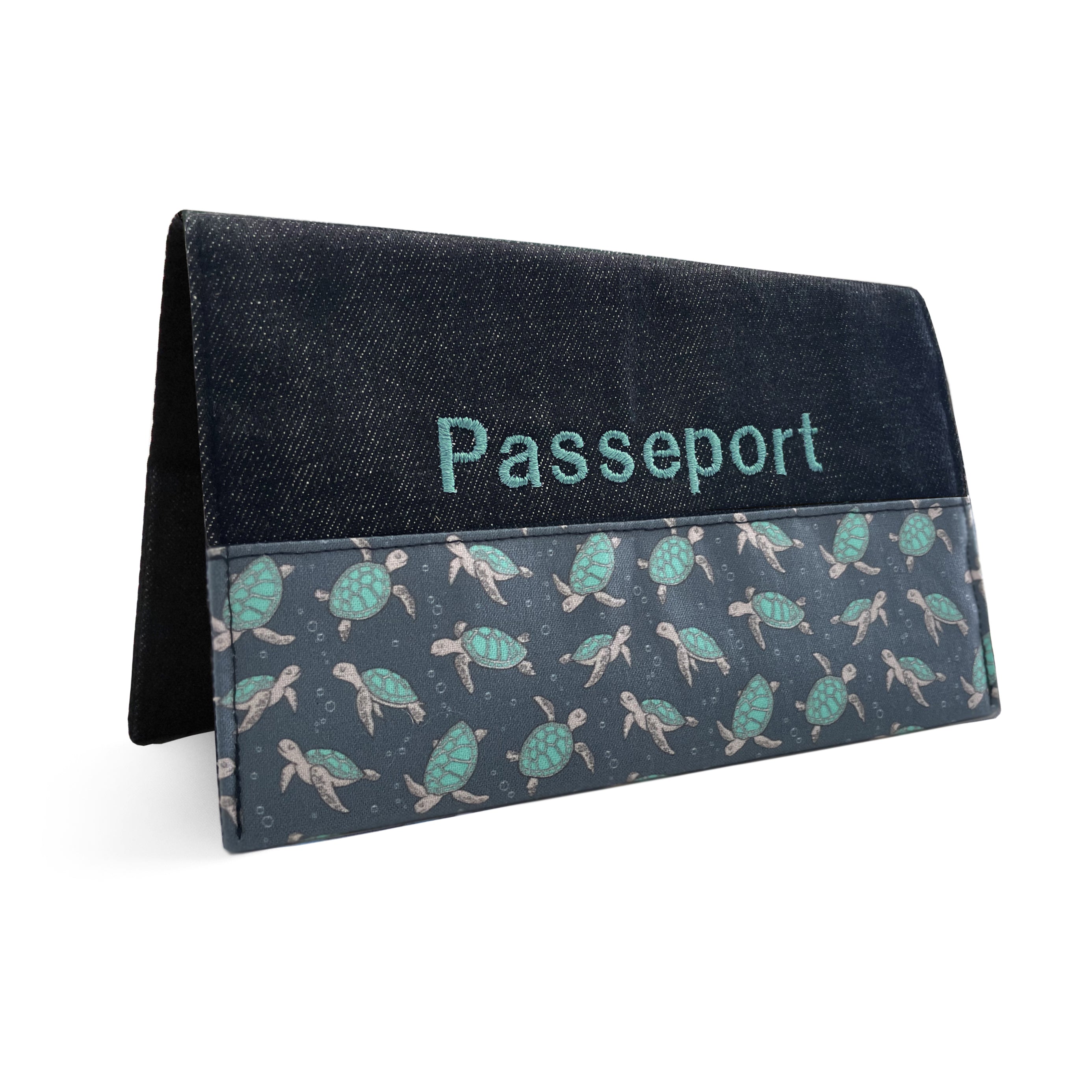 Protège passeport personnalisé Lolikö Tortue