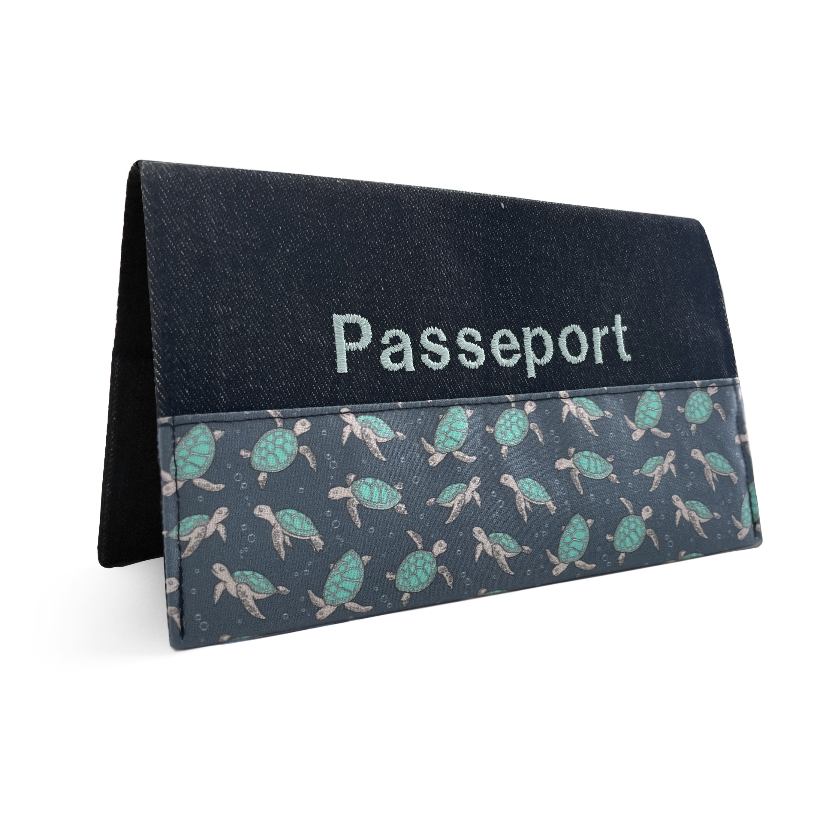Protège passeport personnalisé Lolikö Tortue