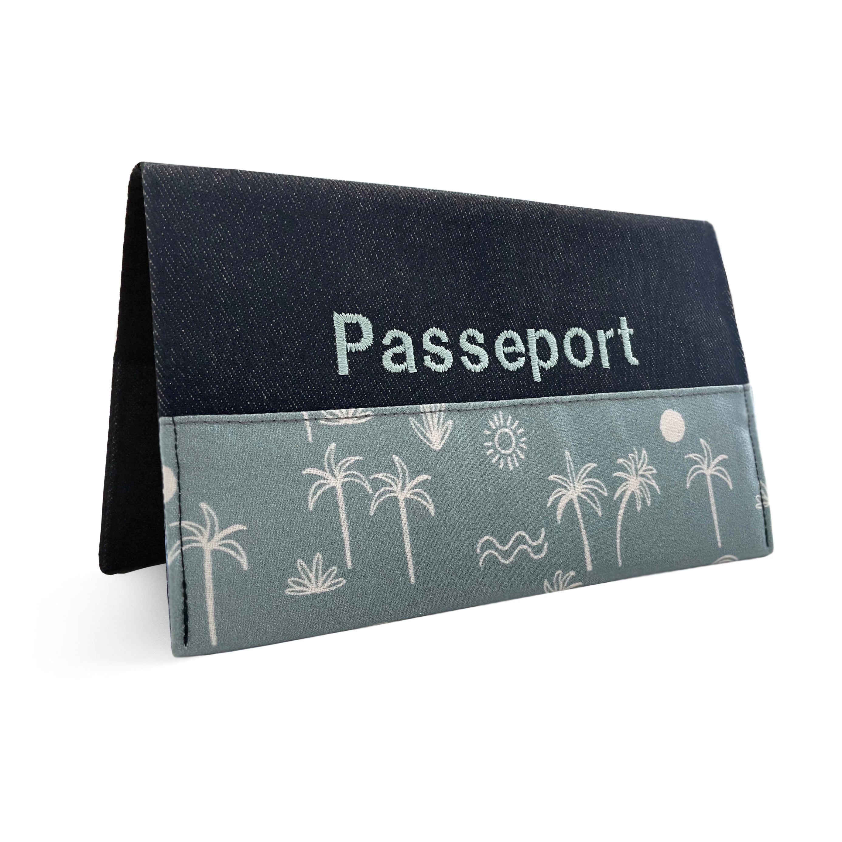 Protège passeport personnalisé Lolikö Bord de mer