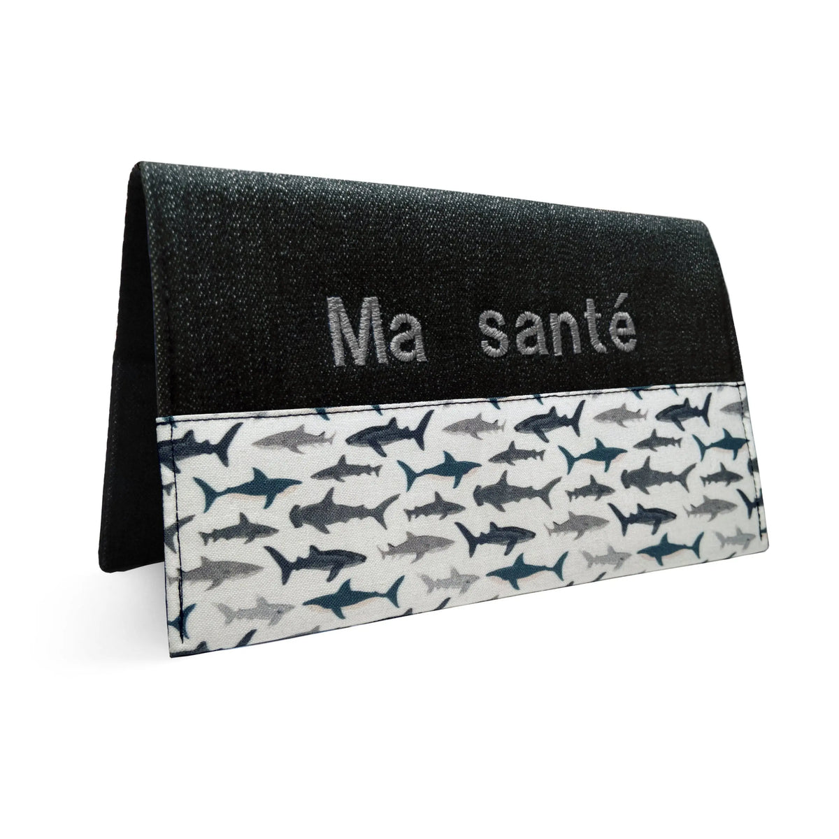 Protège carnet de santé personnalisé Lolikö Requin Lolikö