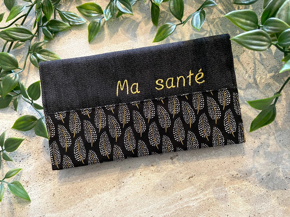 Protège carnet de santé personnalisé Lolikö Plume Lolikö