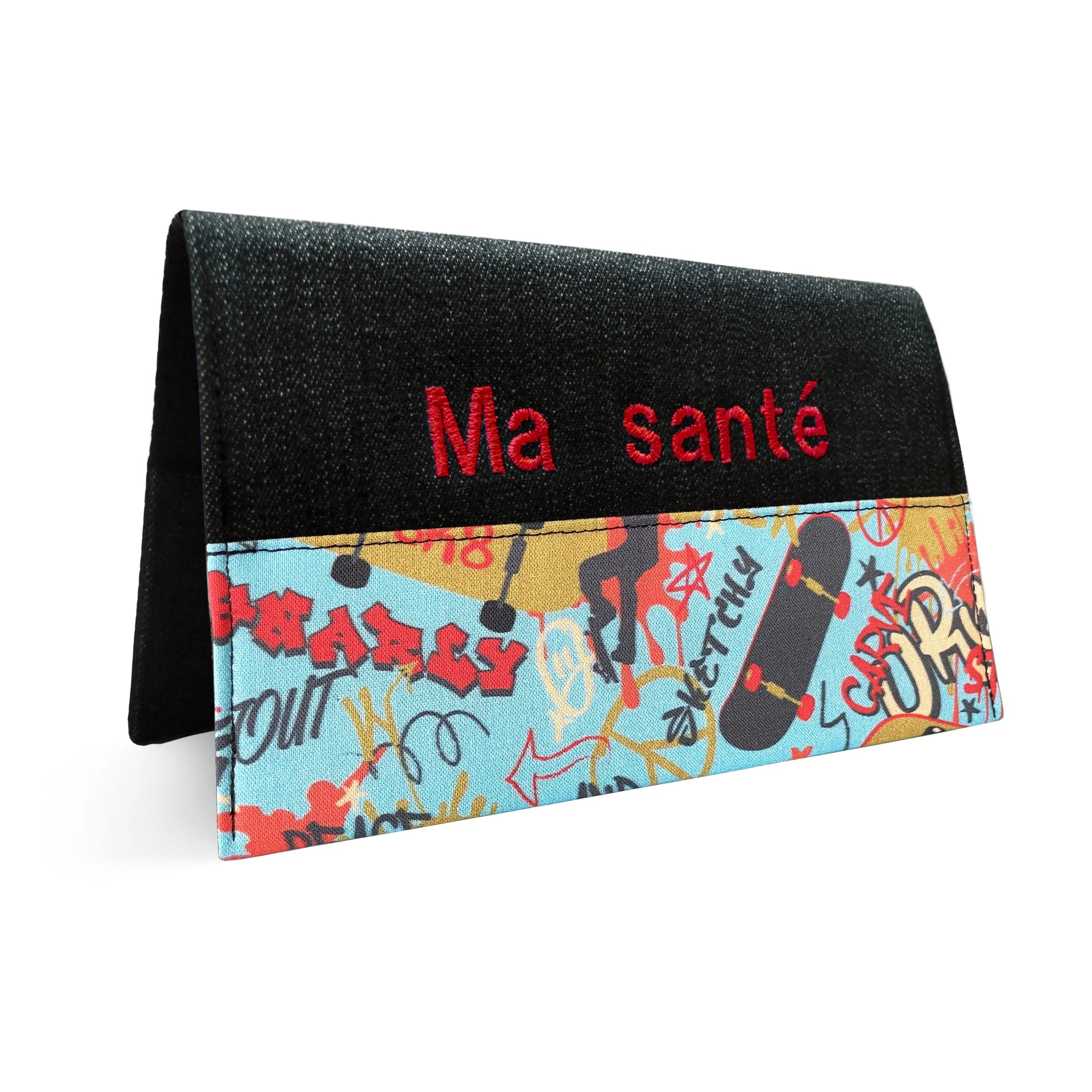 Protège carnet de santé personnalisé Lolikö Skateboard Lolikö