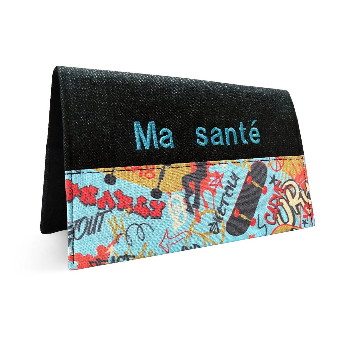 Protège carnet de santé personnalisé Lolikö Skateboard Lolikö