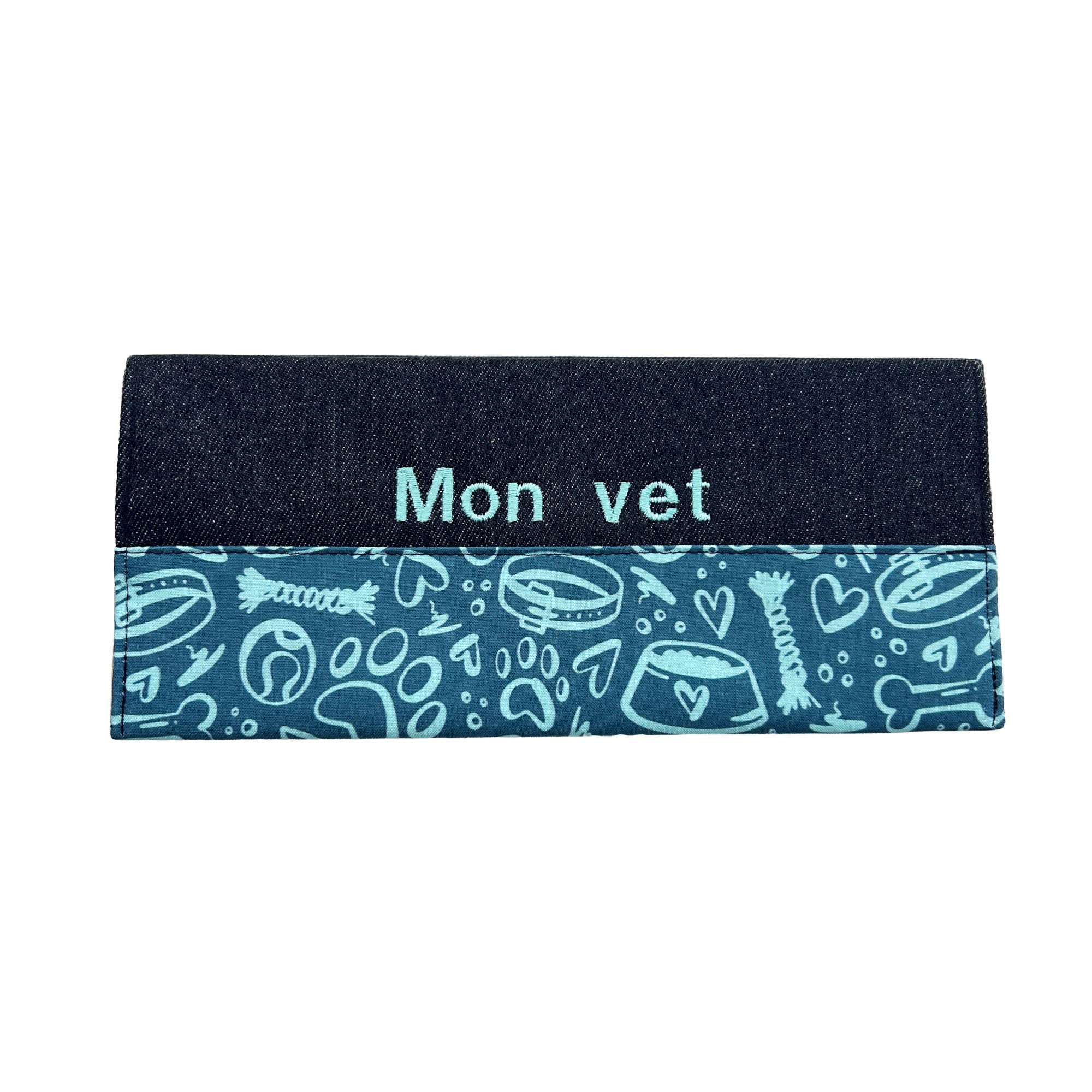 Protège carnet de vaccination Lolikö Accessoires chiens sarcelle