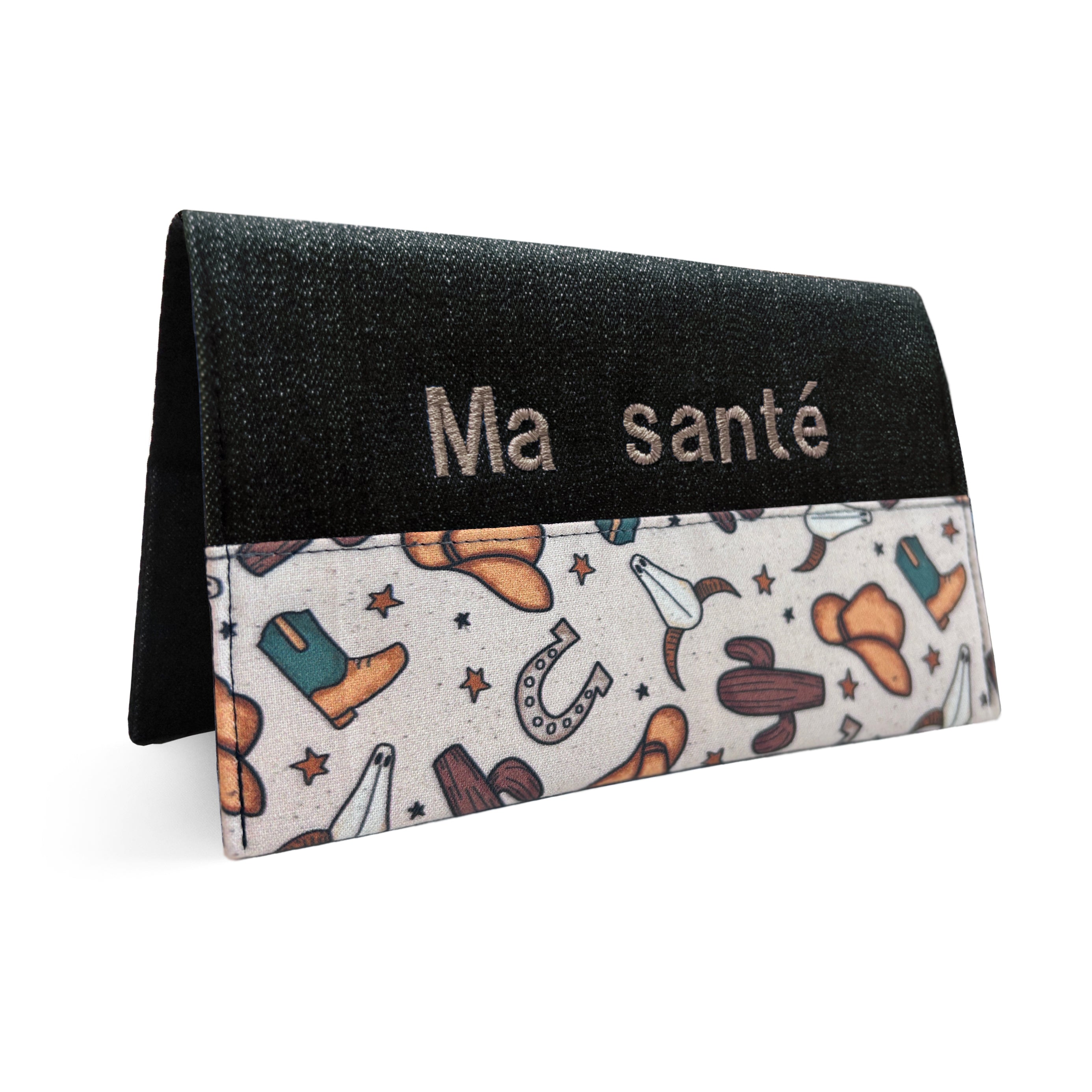 Protège carnet de santé personnalisé Lolikö Western