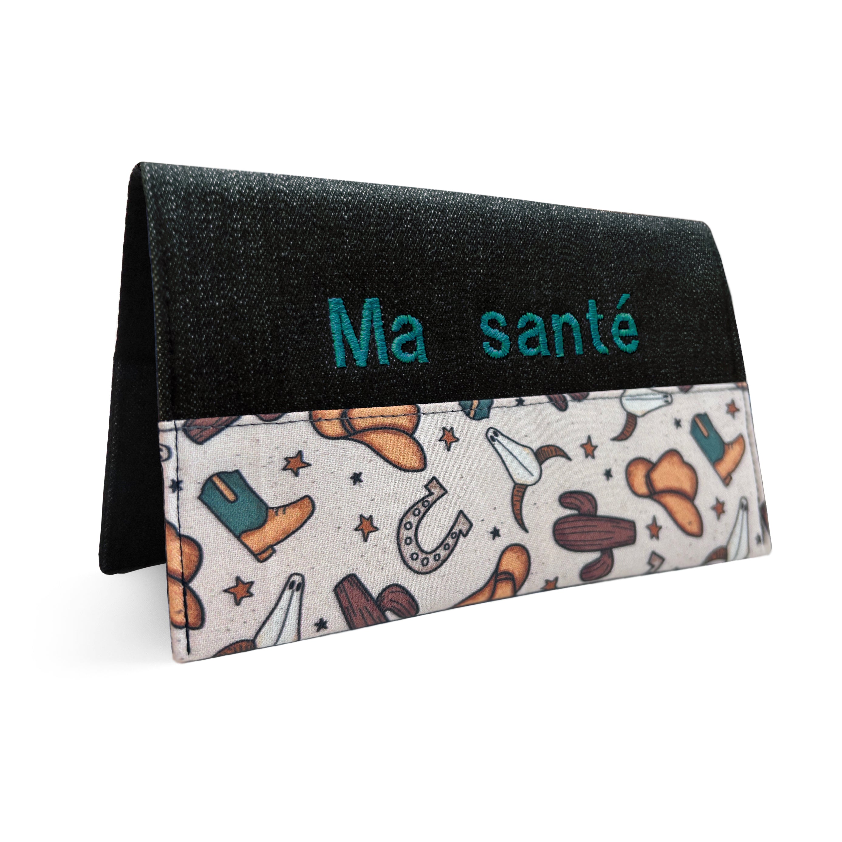 Protège carnet de santé personnalisé Lolikö Western