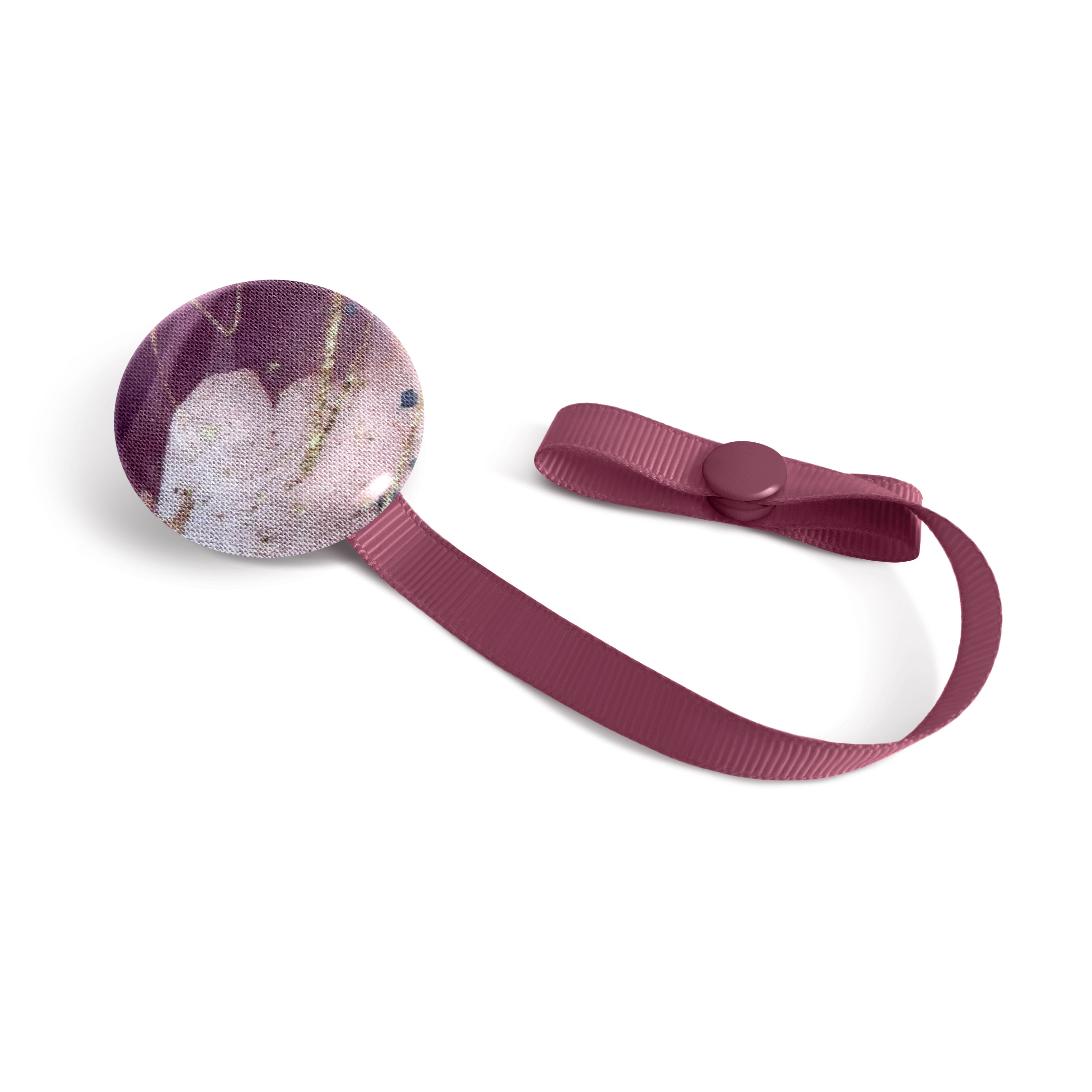 Collabo RMA pacifier clip purple