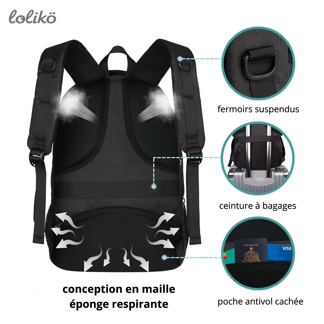 Sac à dos enfant noir