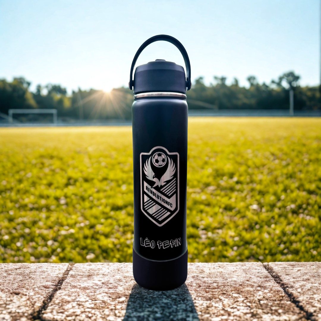 Bouteille d’eau REVOLUTION FC 25oz noire