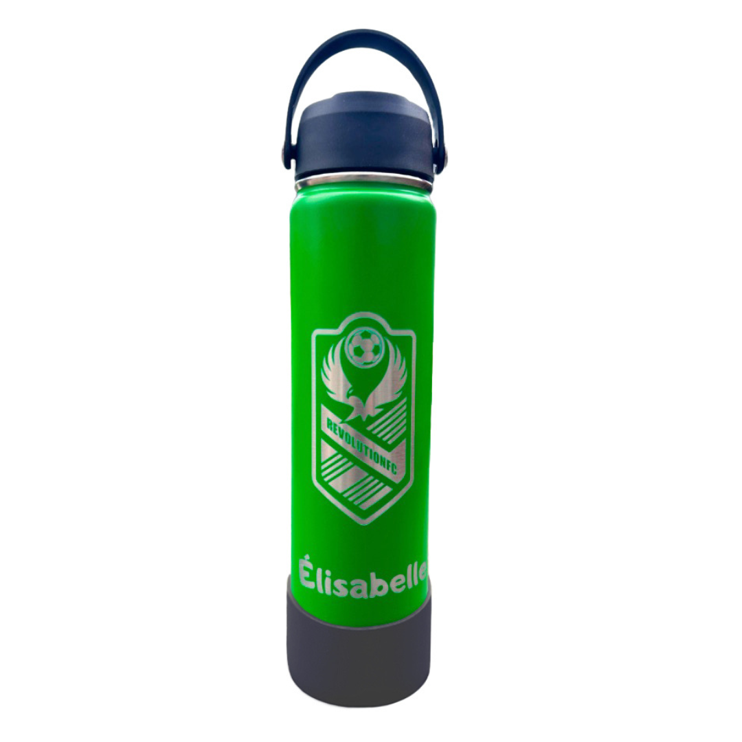 Bouteille d’eau REVOLUTION FC 25oz verte