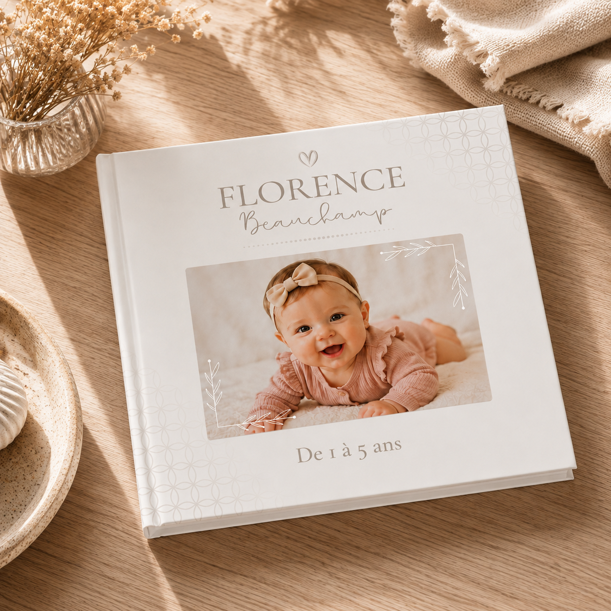 Bundle Template pour livre souvenir de naissance 0-5 ans