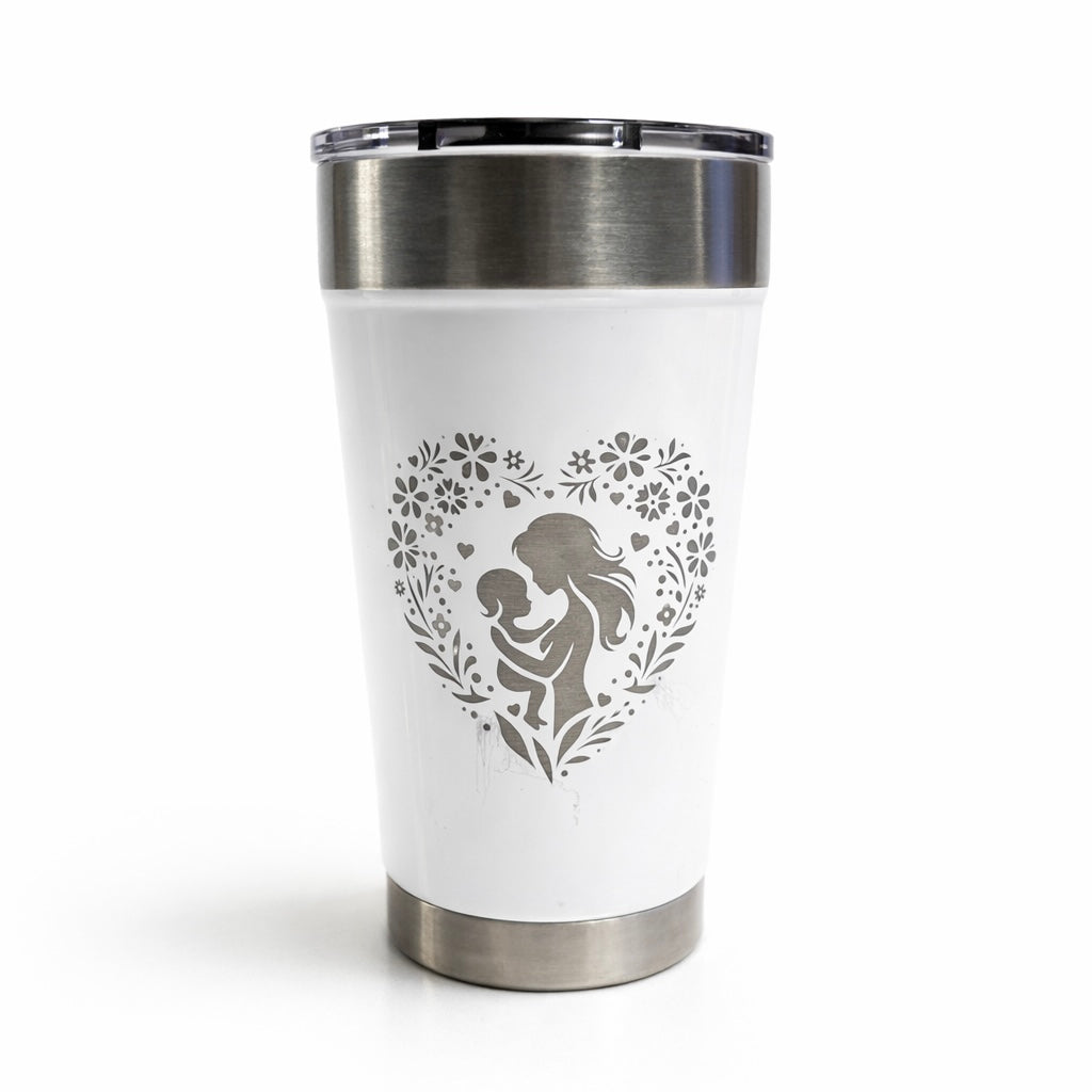 Tasse à café 16oz amour maman & bébé ❤️