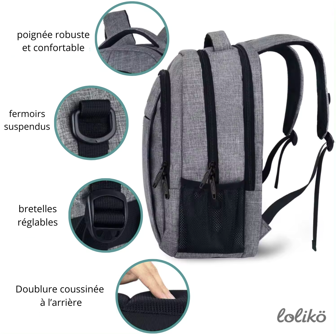 Sac à dos enfant noir