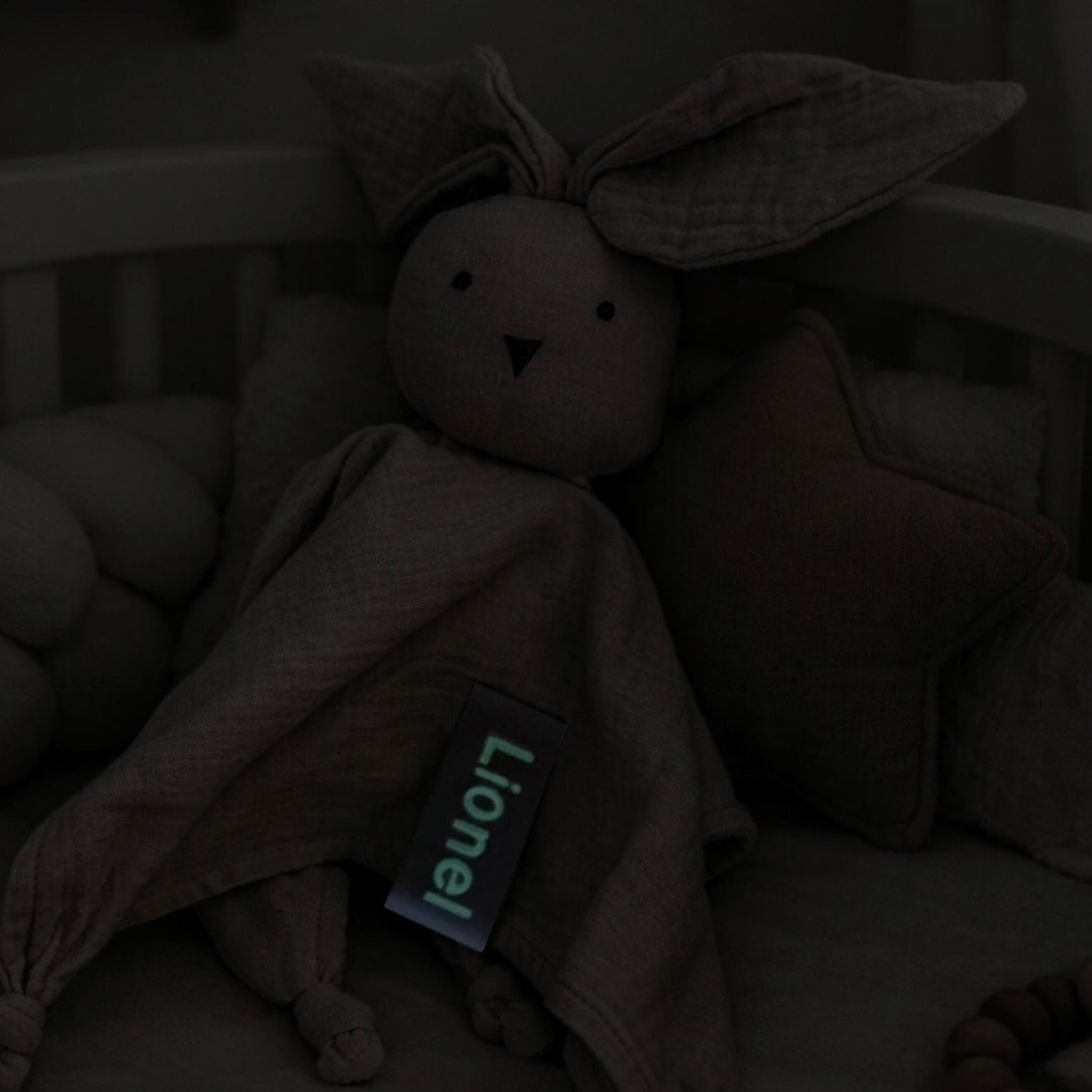 Doudou réconfort lapin beige