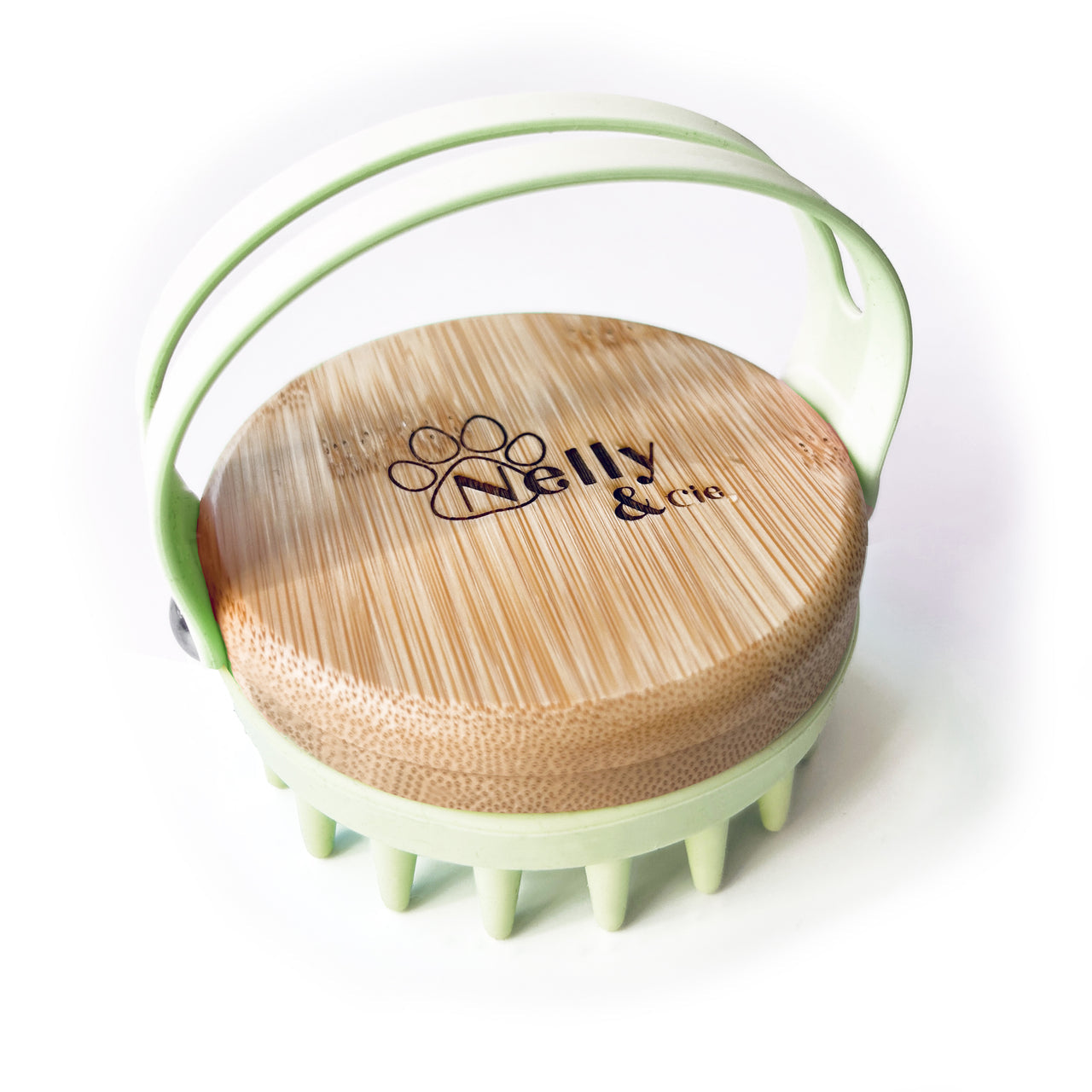 Brosse de massage en silicone pour animaux