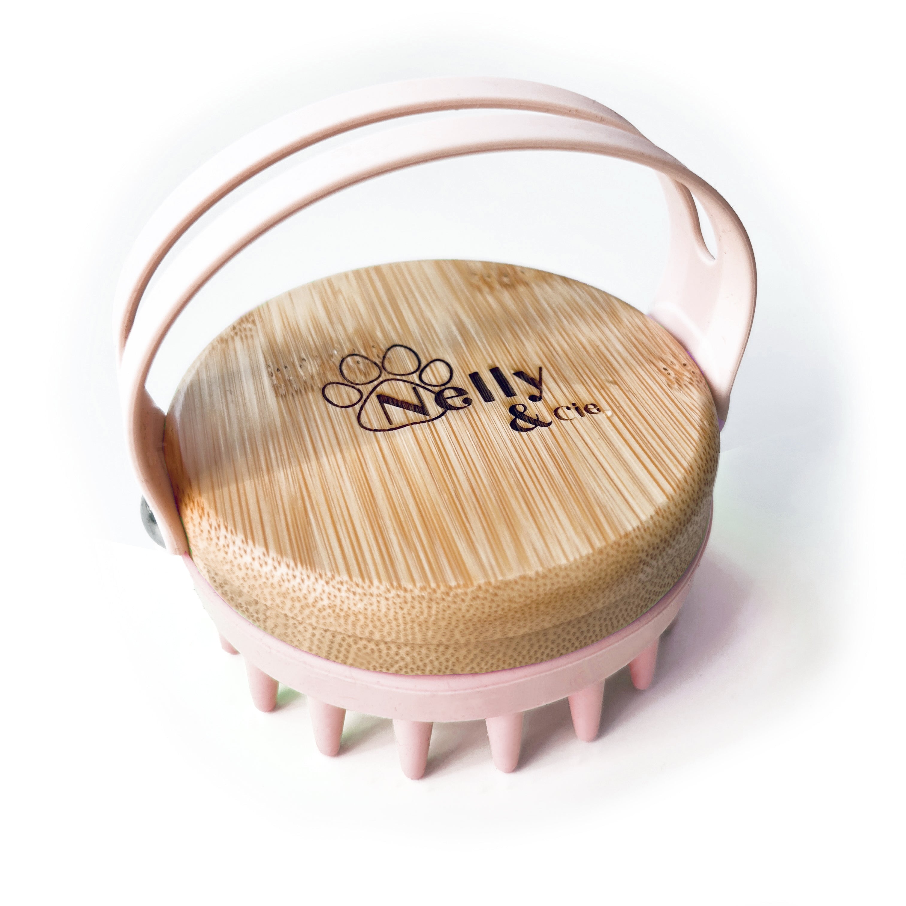 Brosse de massage en silicone pour animaux