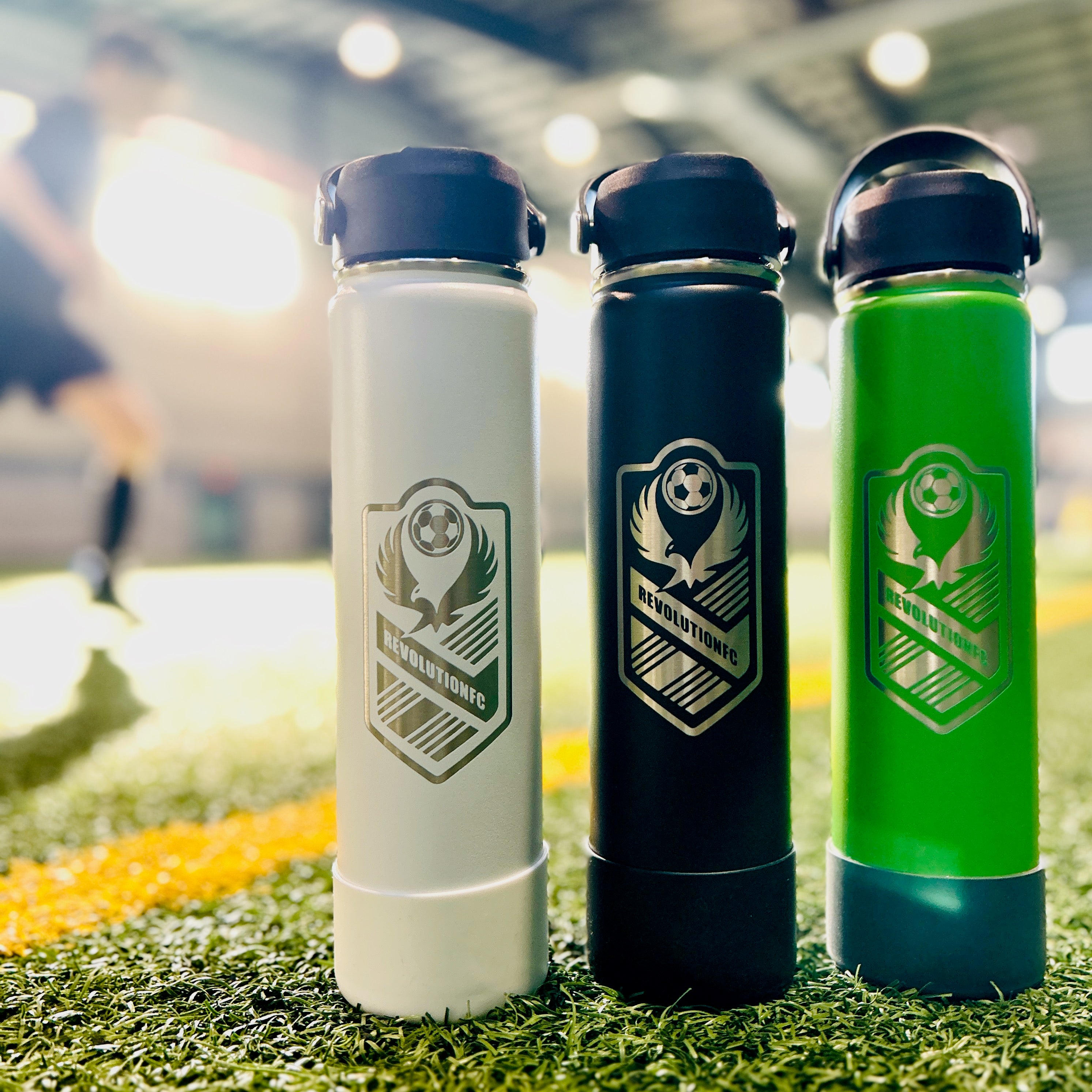 Bouteille d’eau REVOLUTION FC 25oz verte