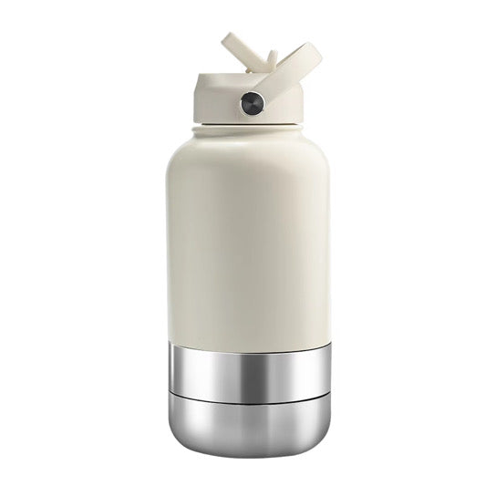 Bouteille d’eau personnalisée 3-en-1 crème