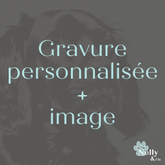 Gravure personnalisée + image