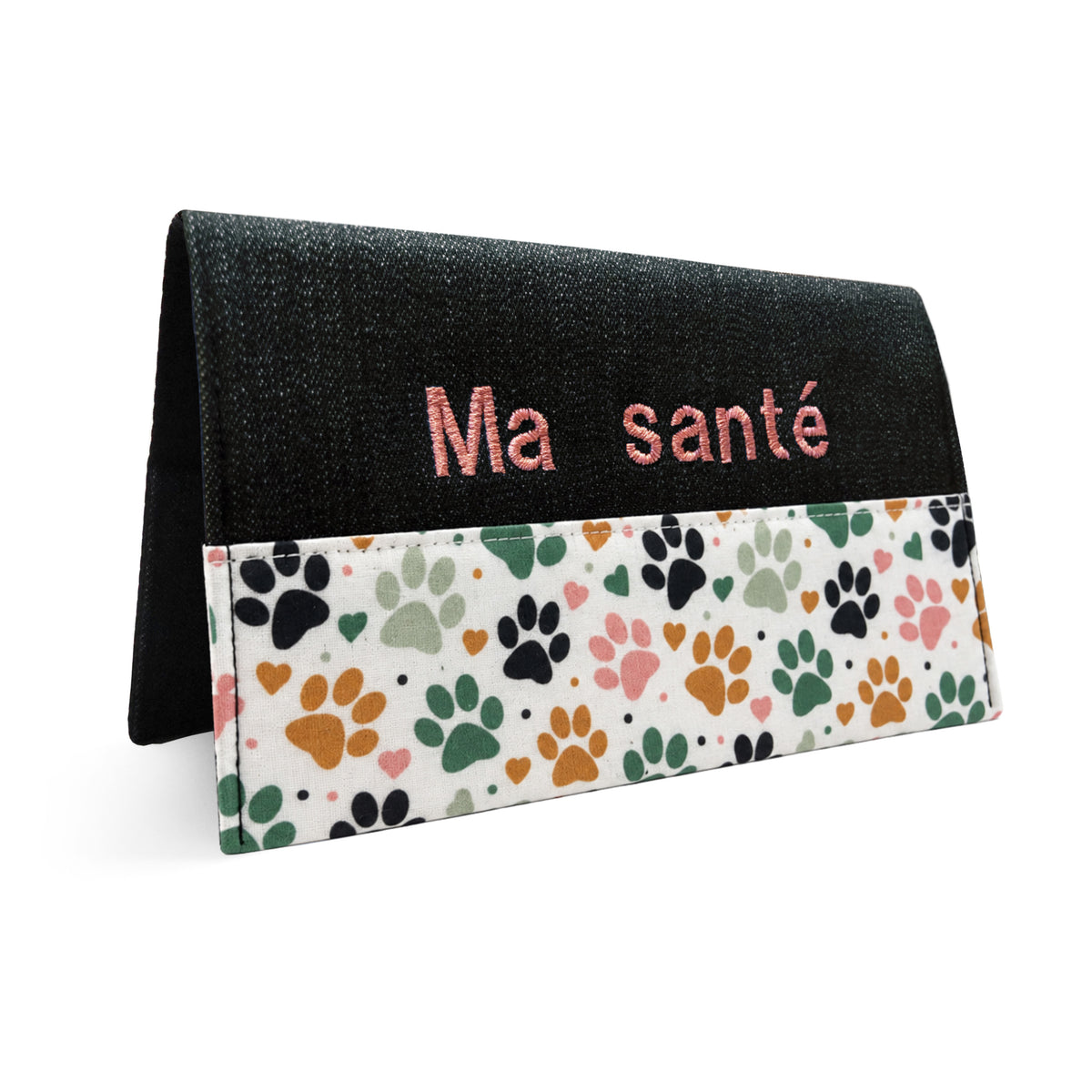 Protège carnet de santé personnalisé Lolikö Pattes