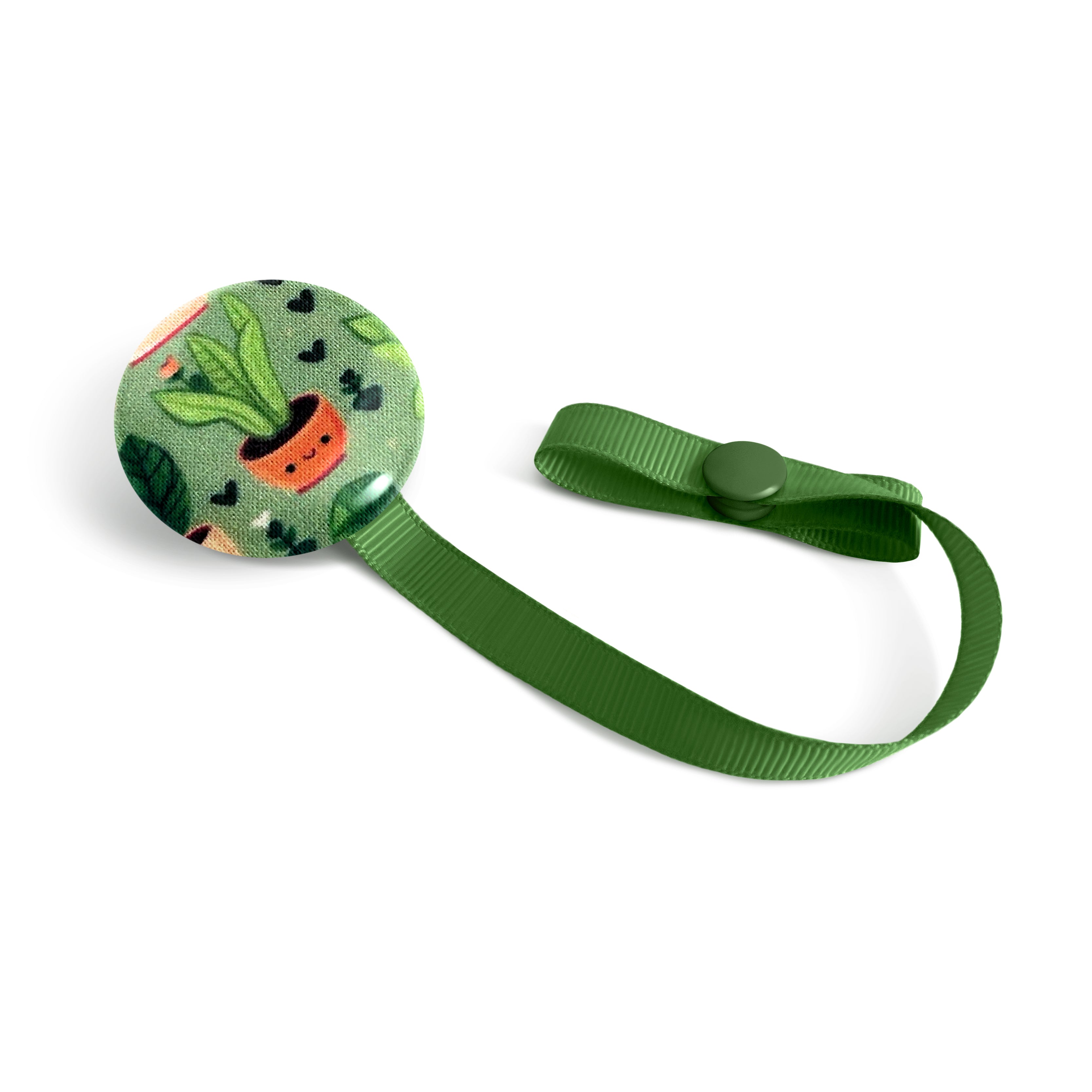 Lolikö Plant Pacifier Clip (Collabo mini biscuit)