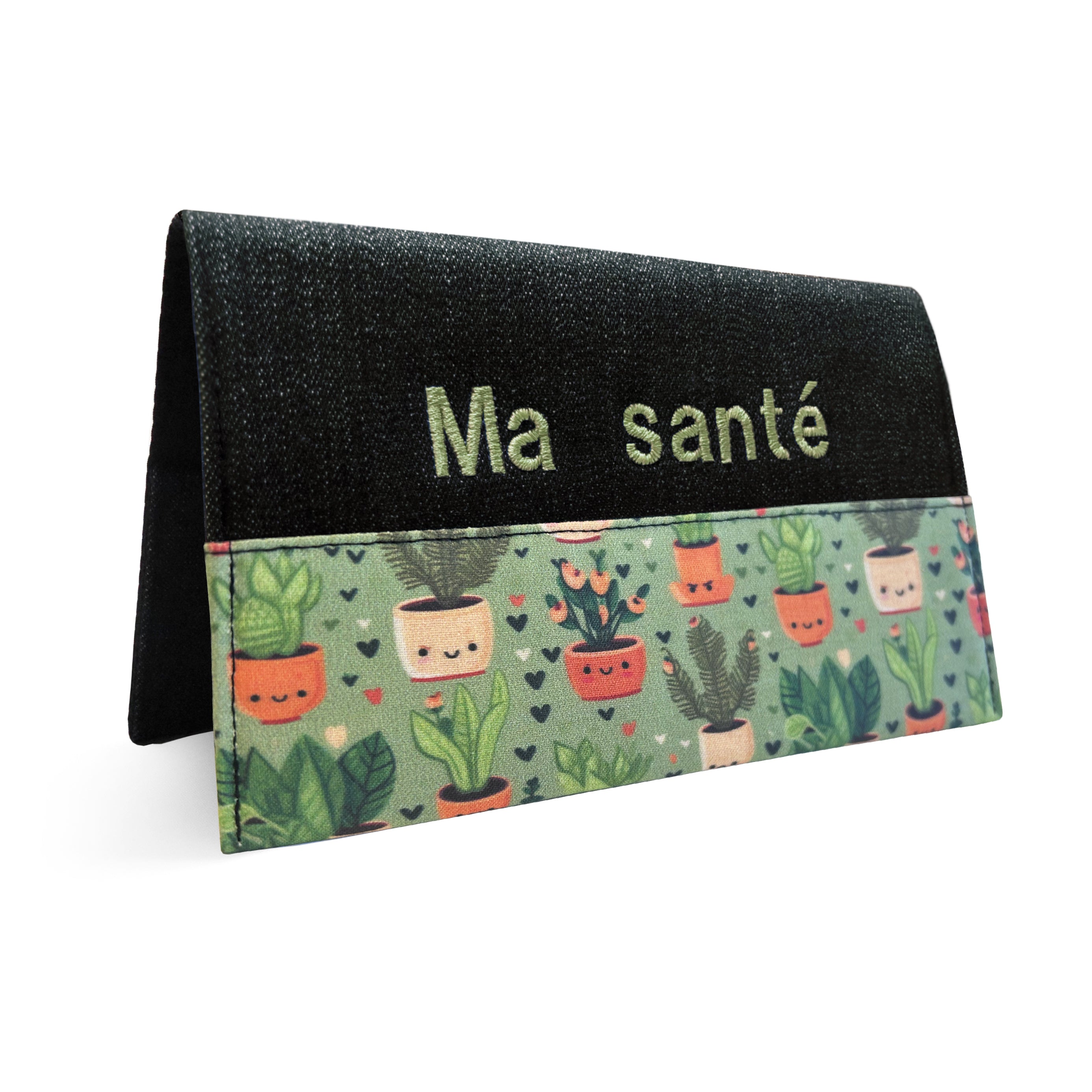 Protège carnet de santé Lolikö Plante (Collabo mini biscuit)