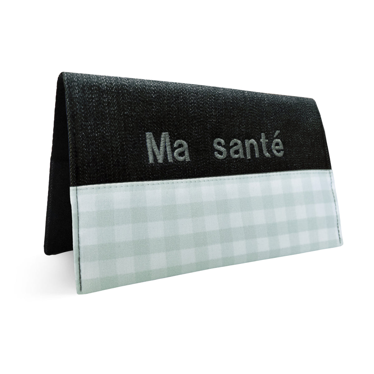 Protège carnet de santé personnalisé Lolikö Vichy sauge