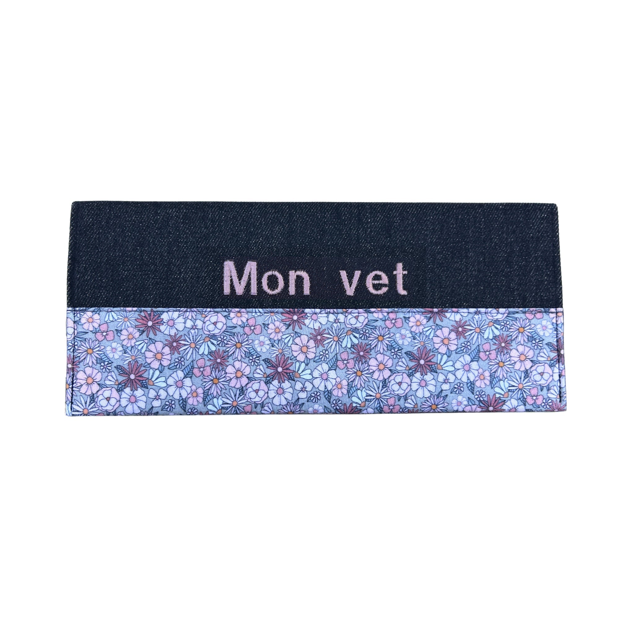 Protège carnet de vaccination Lolikö Fleur verte