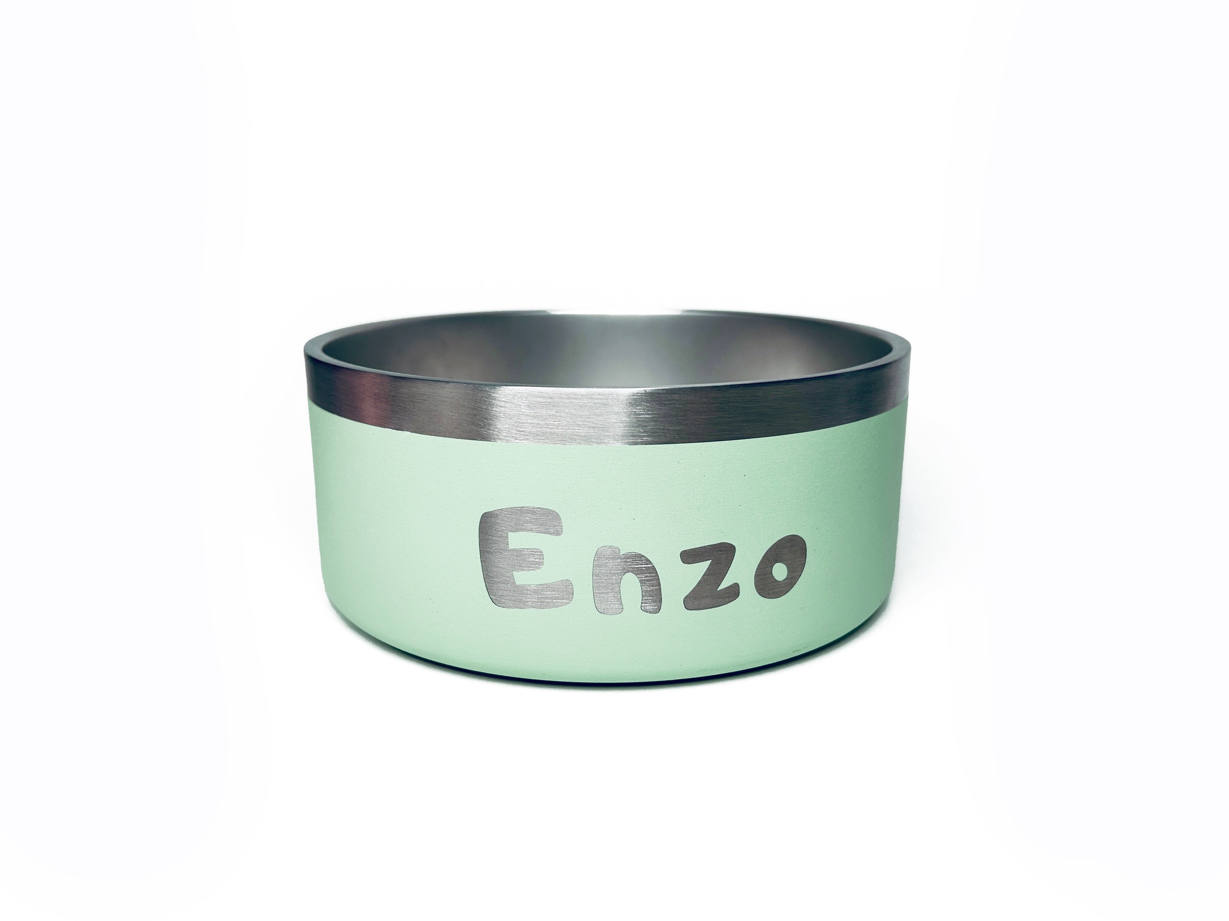 Personalized Pink Bowl