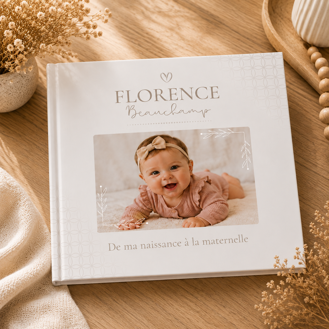 Bundle Template pour livre souvenir de naissance 0-5 ans
