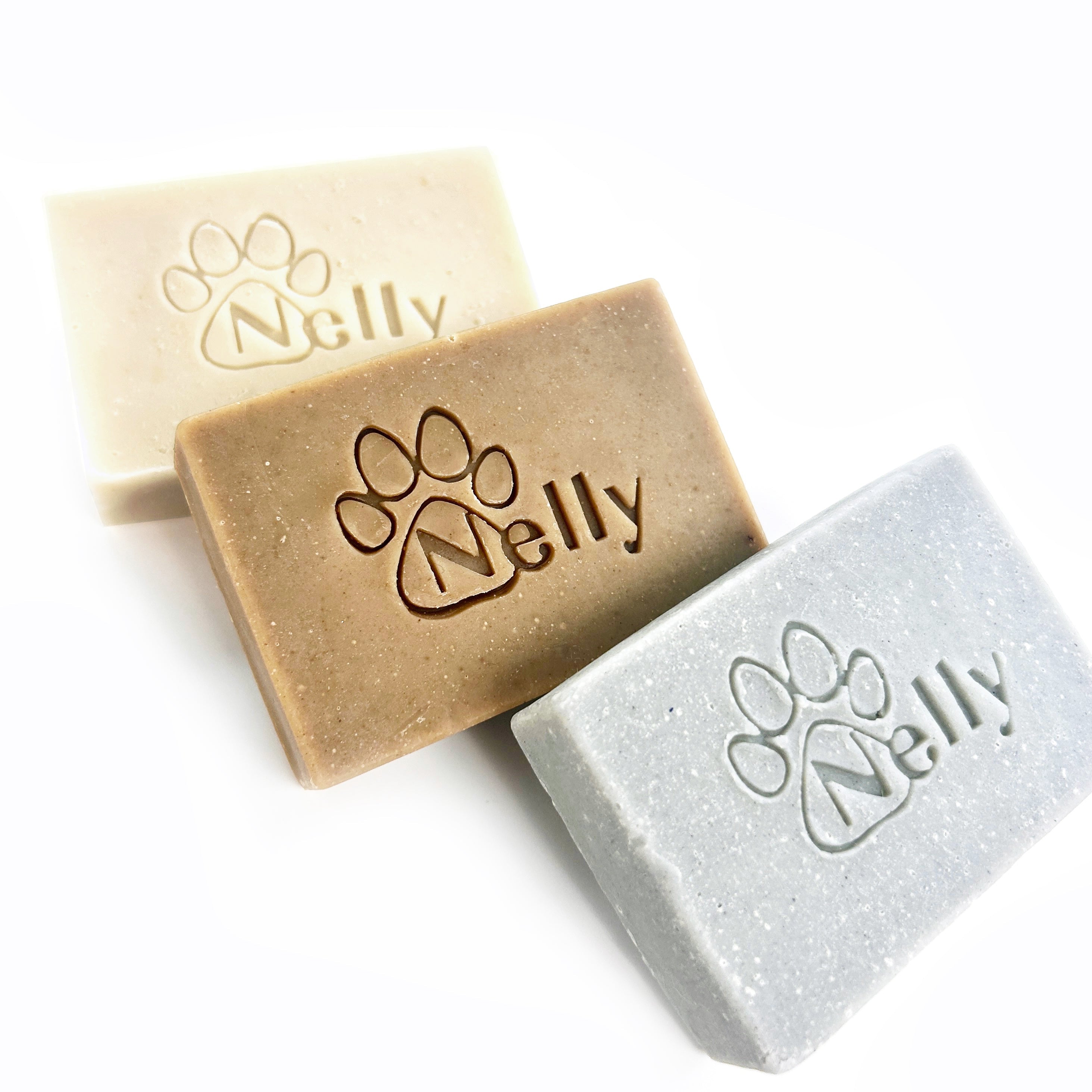 Shampoing en barre bleu