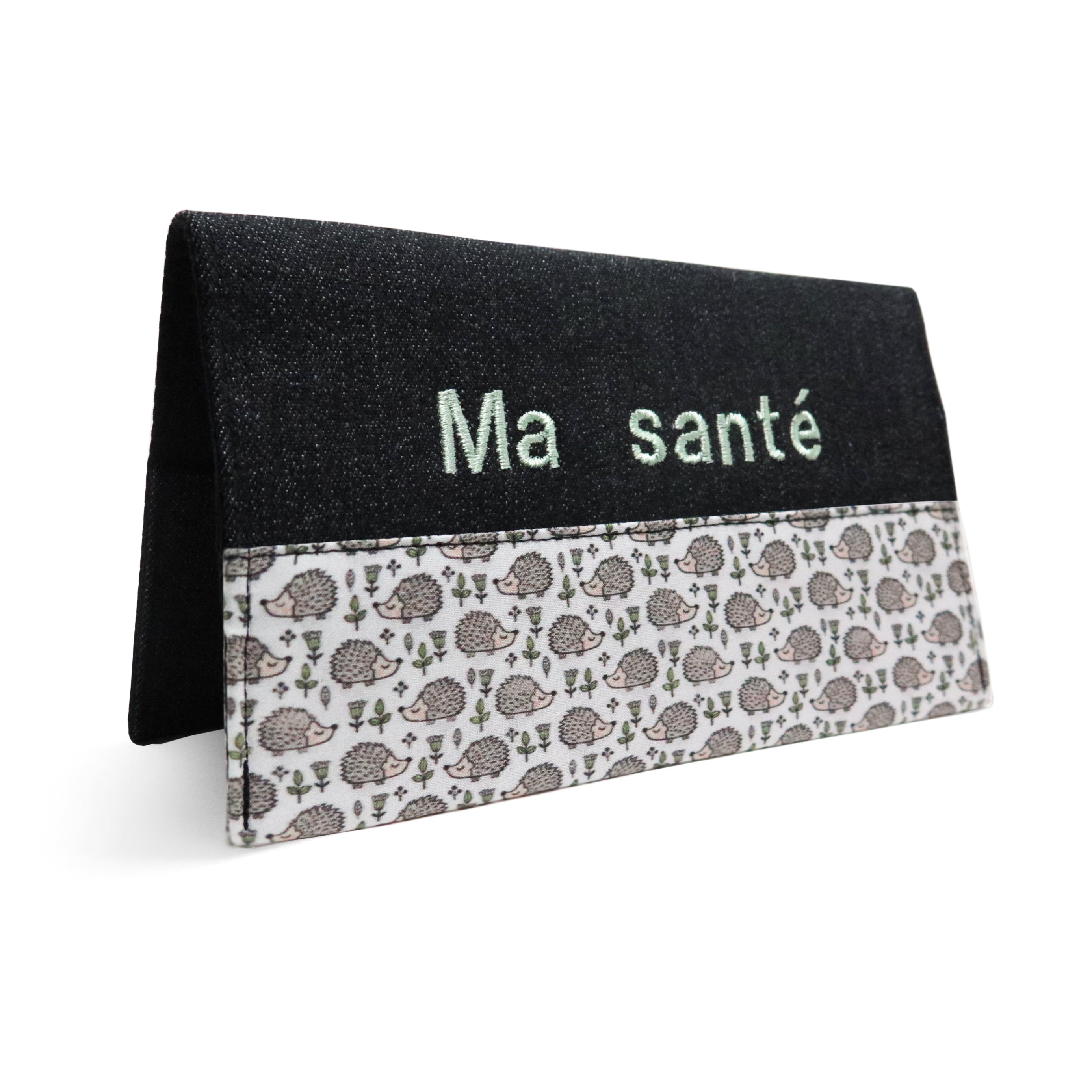 Protège carnet de santé Lolikö Hérisson (motif : Caja_design)