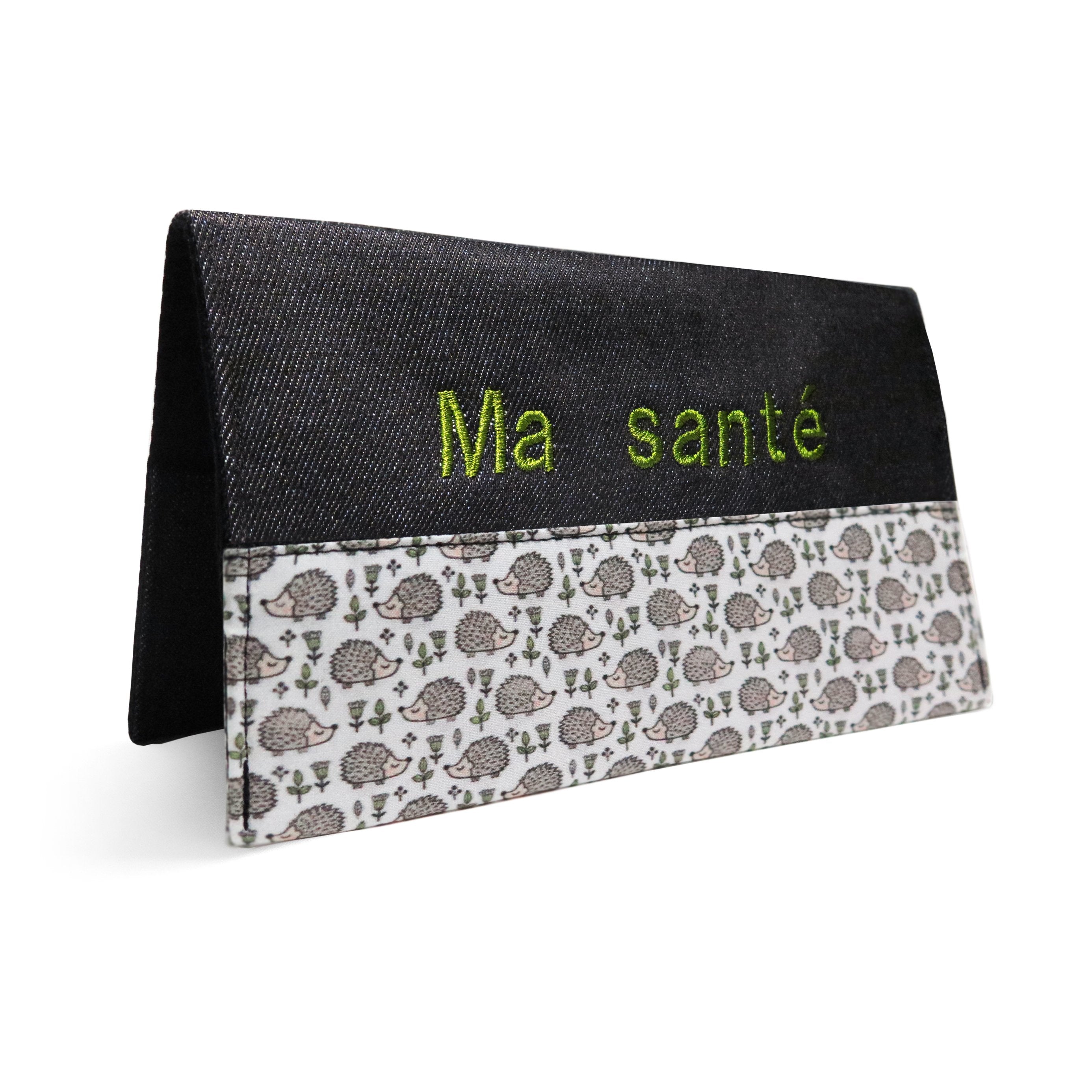 Protège carnet de santé Lolikö Hérisson (motif : Caja_design)