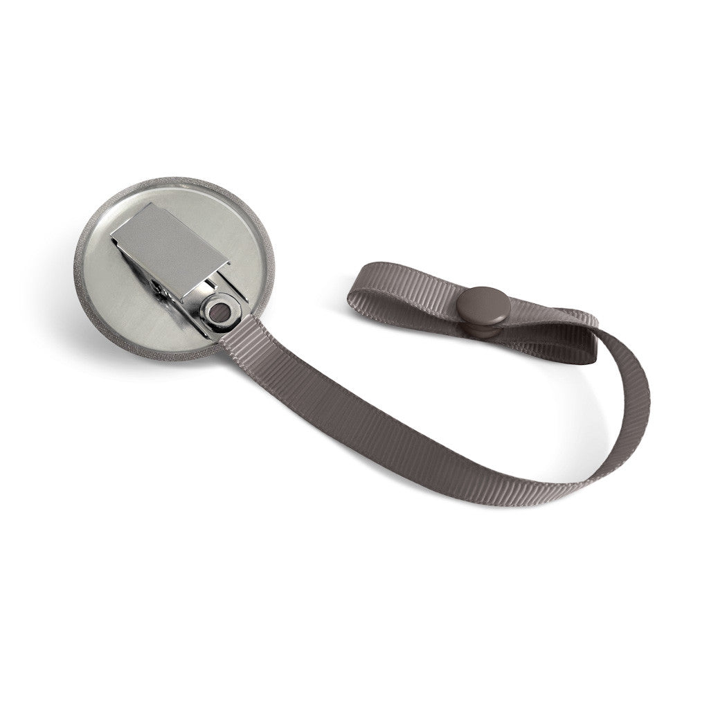 Lolikö Grey Deer Pacifier Clip