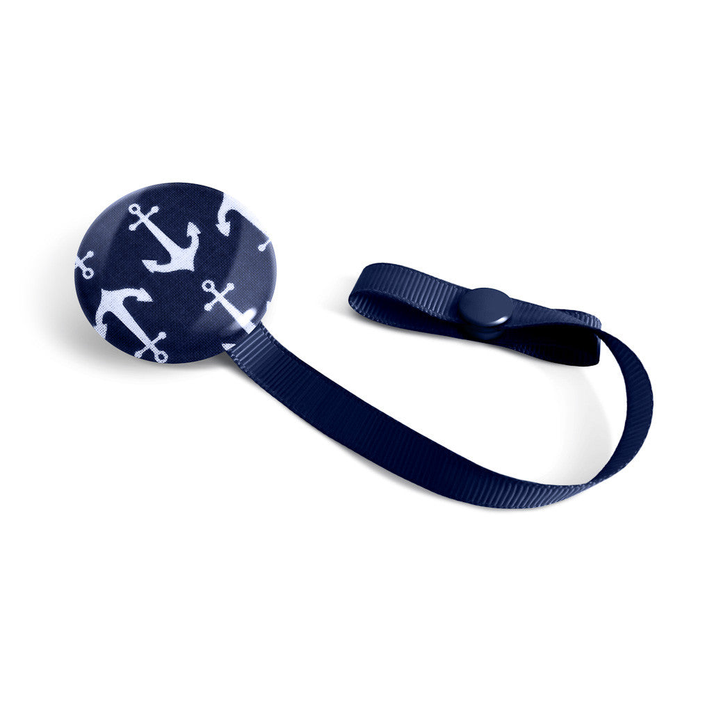 Lolikö Sailor Blue Pacifier Clip