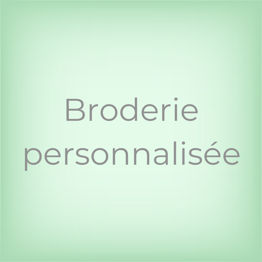 Broderie personnalisée