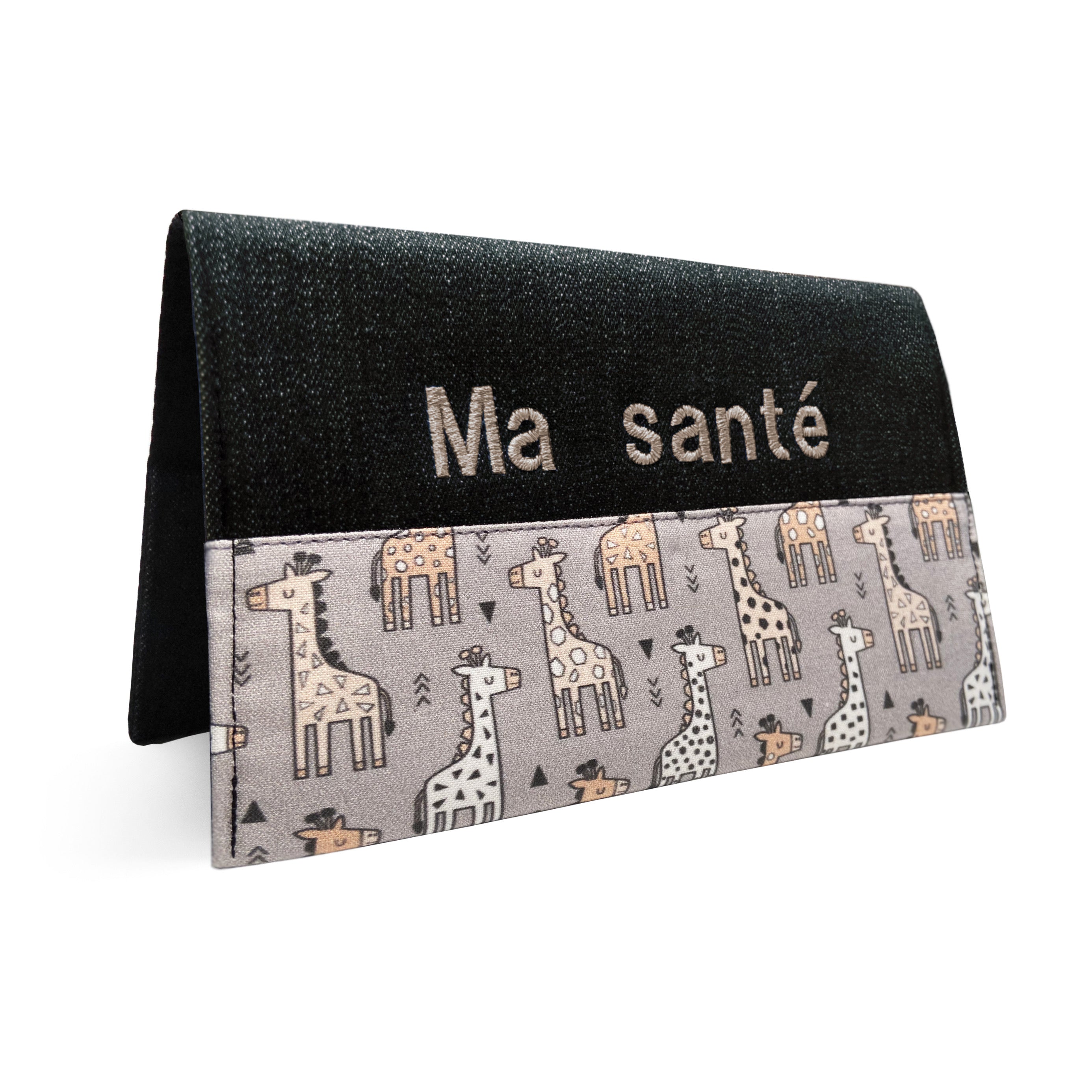 Protège carnet de santé Lolikö Girafe beige